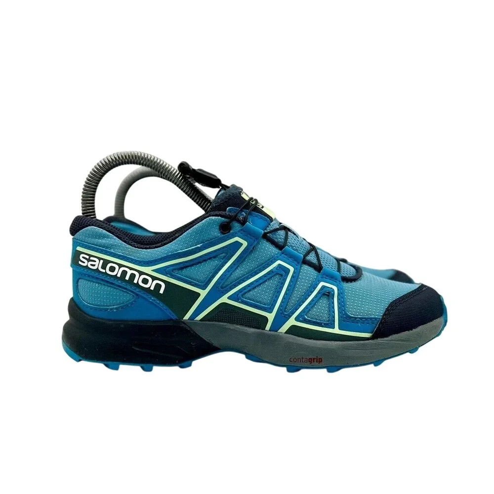Salomon Speedcross Blue Trail Running Shoes Women‎ 4 414472 Contagrip Sneakers